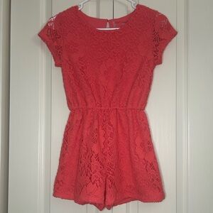 Girls Lace Romper | Size L